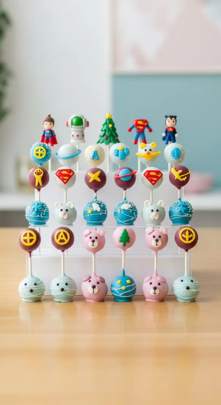 15 Graduation Party Dessert Table Ideas You’ll Love 9 5. Cake Pops with Themed Toppers