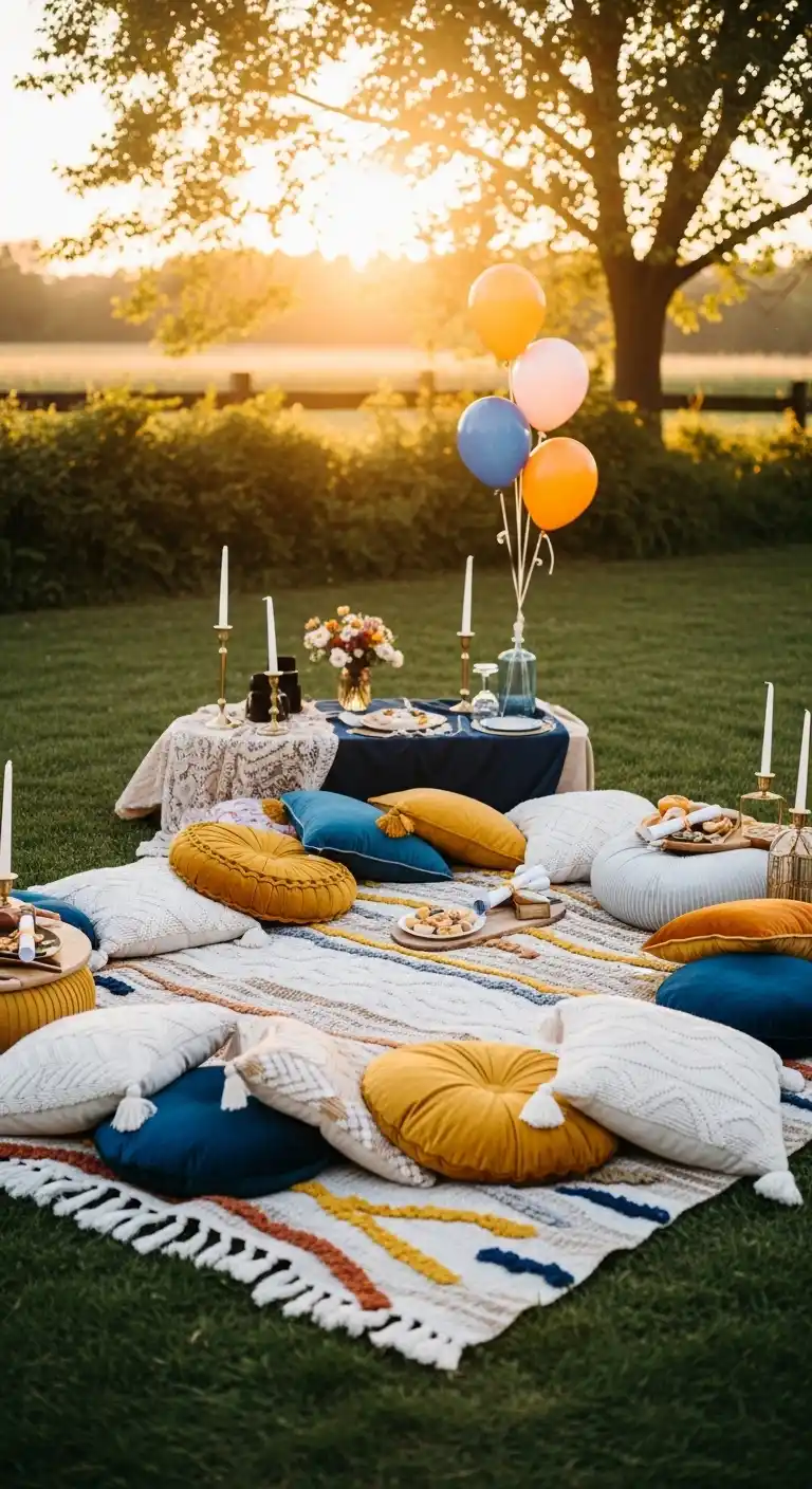Graduation Party Themes: 15 Fun & Creative Ideas 9 5. Garden or Outdoor Picnic Theme
