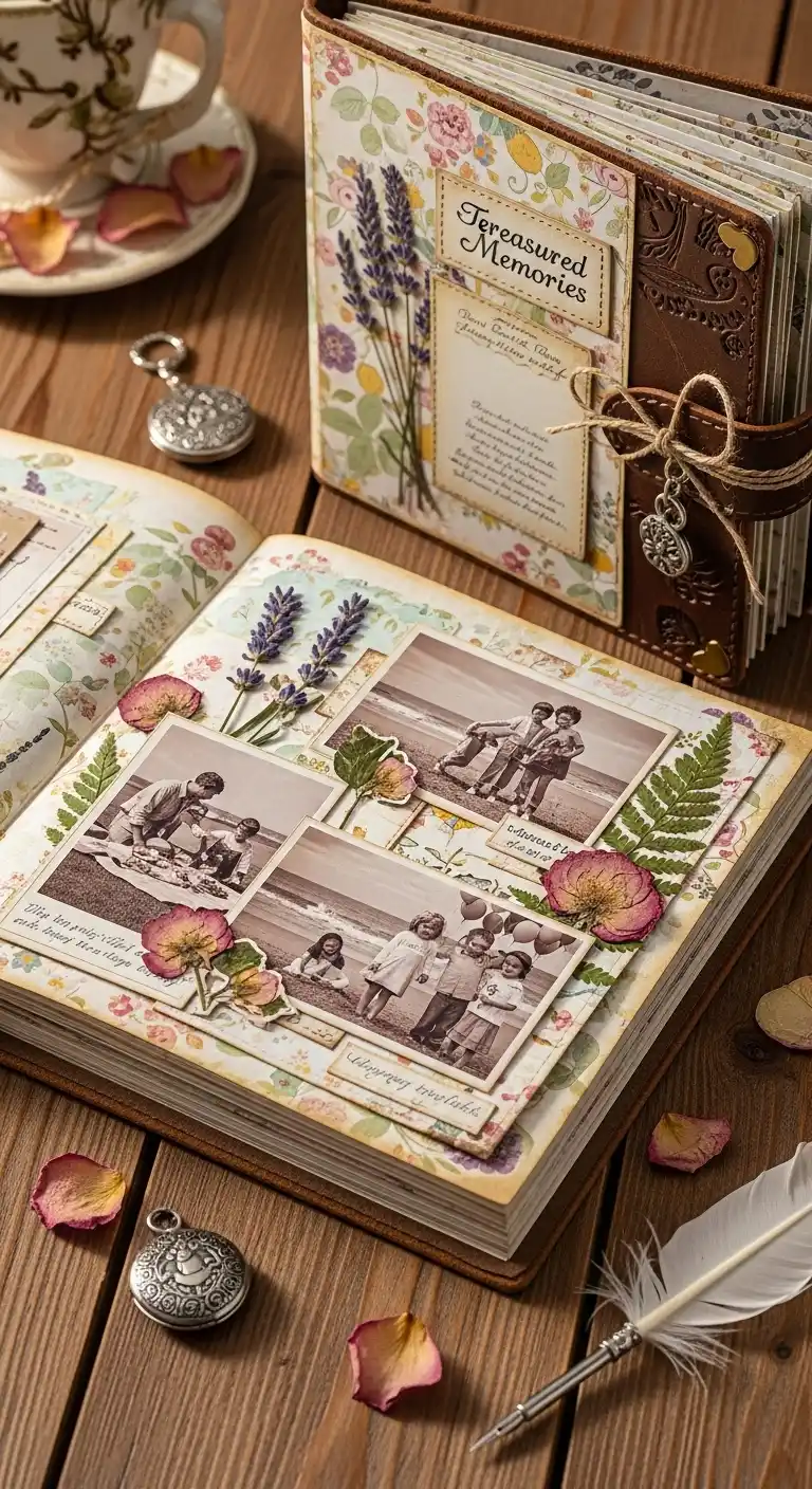 20 Ways to Celebrate Your 15 Year Wedding Anniversary 9 5. Memory Scrapbook or Photo Album