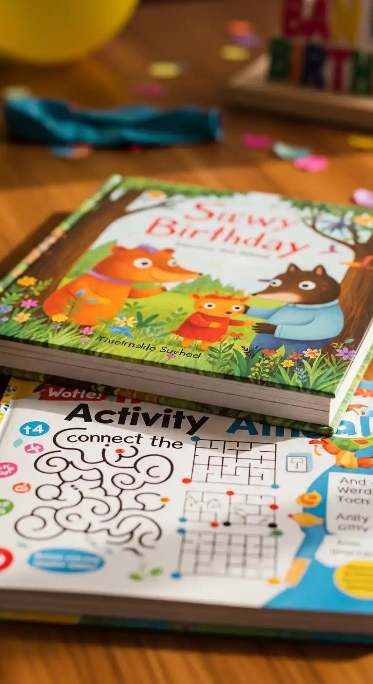 17 Creative Birthday Party Return Gifts They’ll Love 9 5. Storybooks or Activity Books