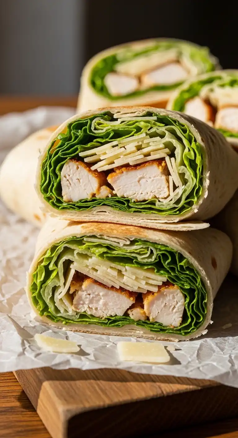 21 Graduation Party Lunch Ideas That Wow Your Crowd 10 6. Chicken Caesar Wraps