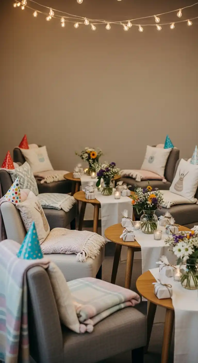 21 Birthday Party Essentials You Can’t Forget 10 6. Comfortable Seating Arrangements