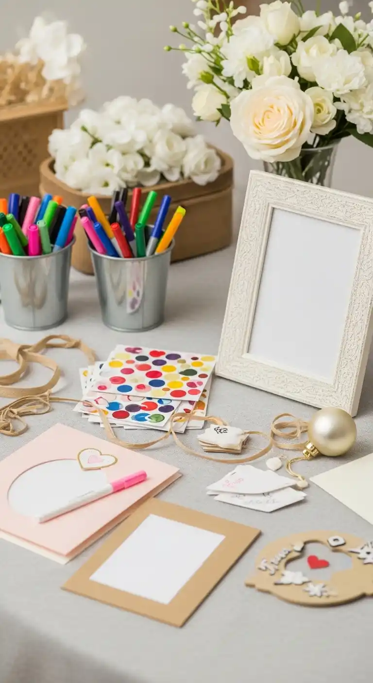 Engagement Party Activities That Make Memories 10 6. DIY Craft Corner