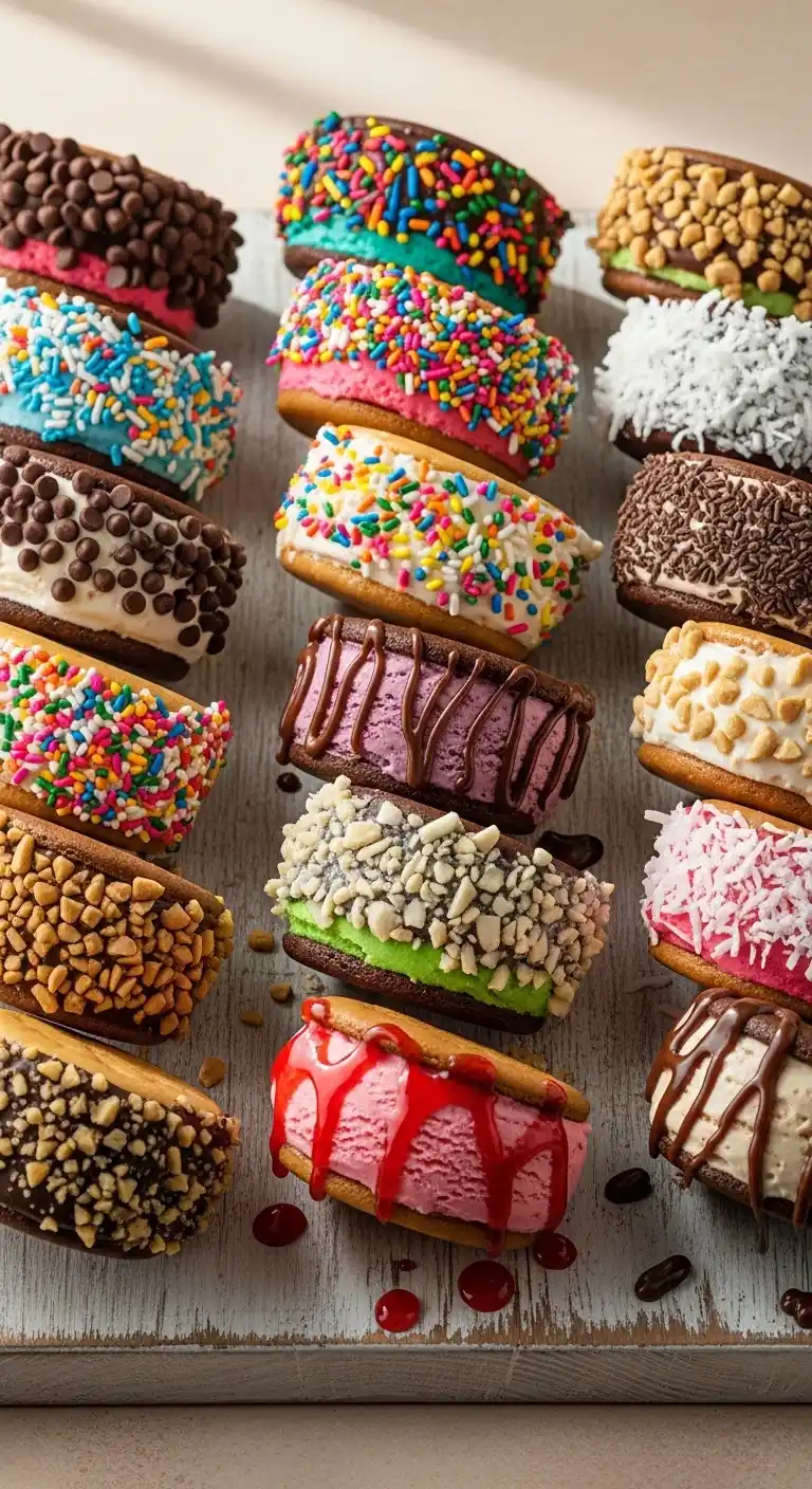 21 Delicious Birthday Party Desserts to Try 10 6. Ice Cream Sandwich Bar
