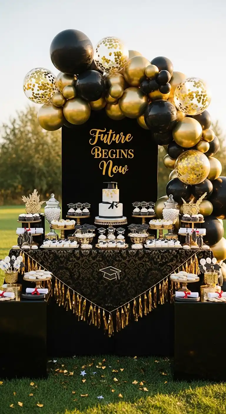 Graduation Party Outdoors: 20 Creative Ideas 10 6. Themed Graduation Party Outdoors