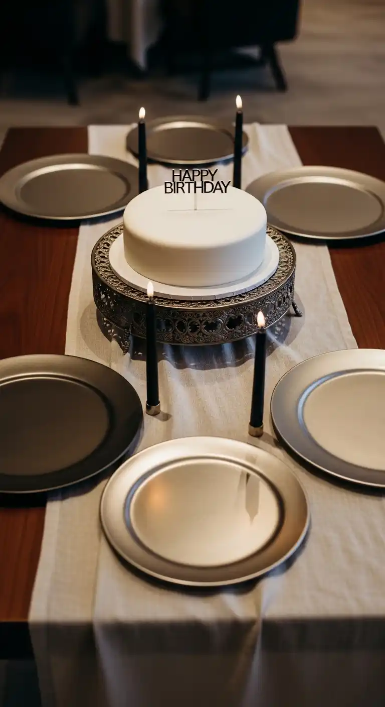 Birthday Party Decorations for Men: 21 Stylish Ideas 11 7. Customized Cake Table Display