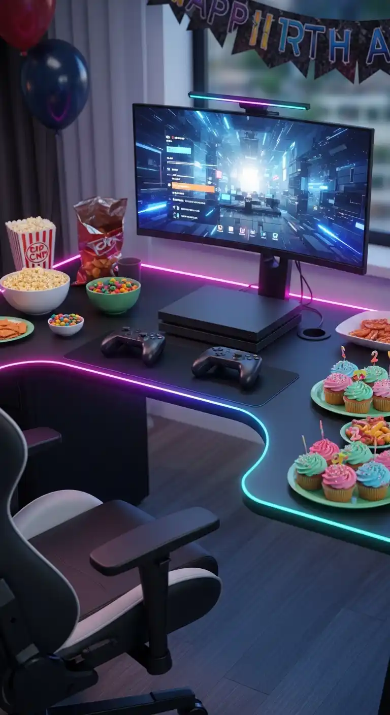 21 Creative Birthday Party Ideas for Teenagers at Home 11 7. Gaming Tournament Party