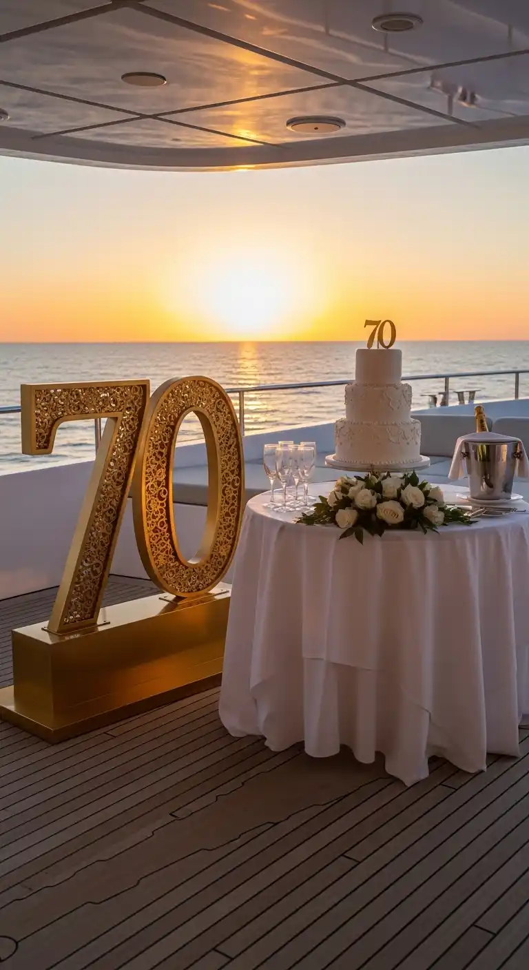 Birthday Party Yacht Planning Tips for a Stylish Bash 11 7. Milestone Birthday Party Yacht Celebration