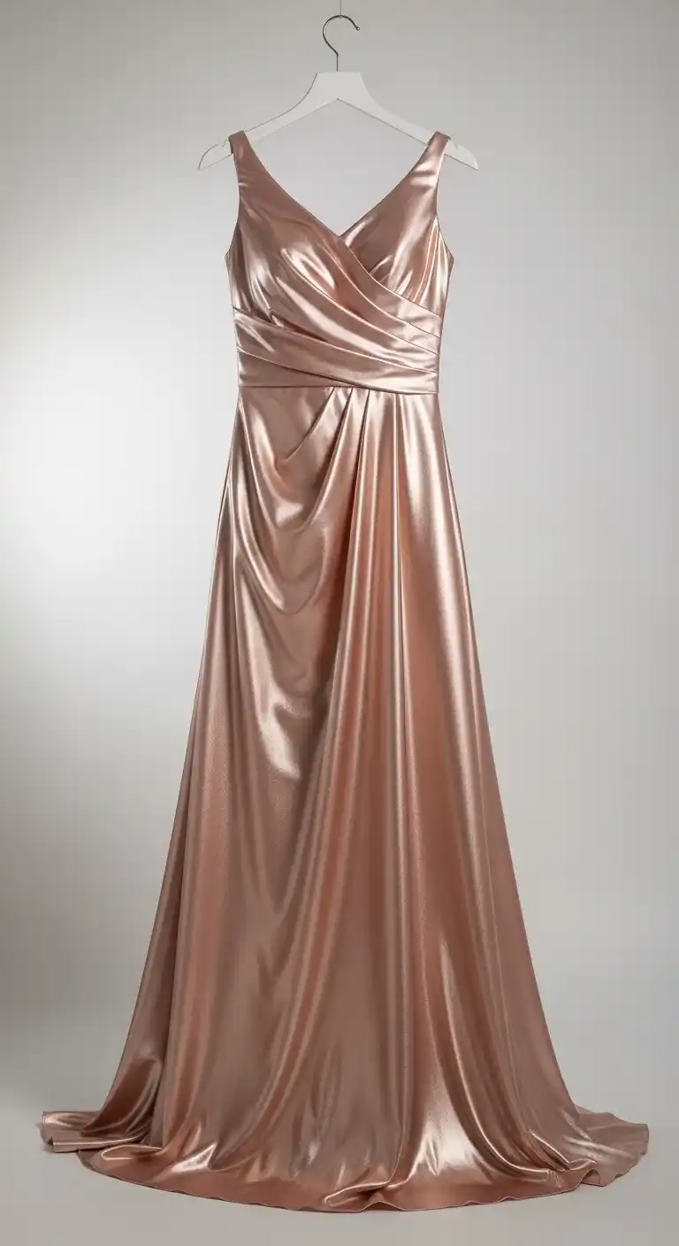 17 Rose Gold Wedding Ideas You’ll Adore 10 7. Rose Gold Bridesmaid Dresses That Impress
