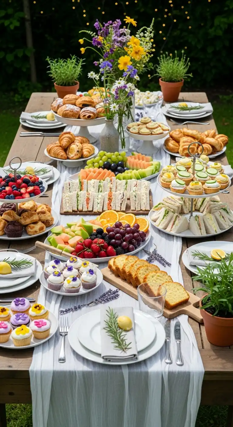 15 Charming Bridal Shower Themes You’ll Adore 12 8. Garden-to-Table Brunch Bridal Shower Themes