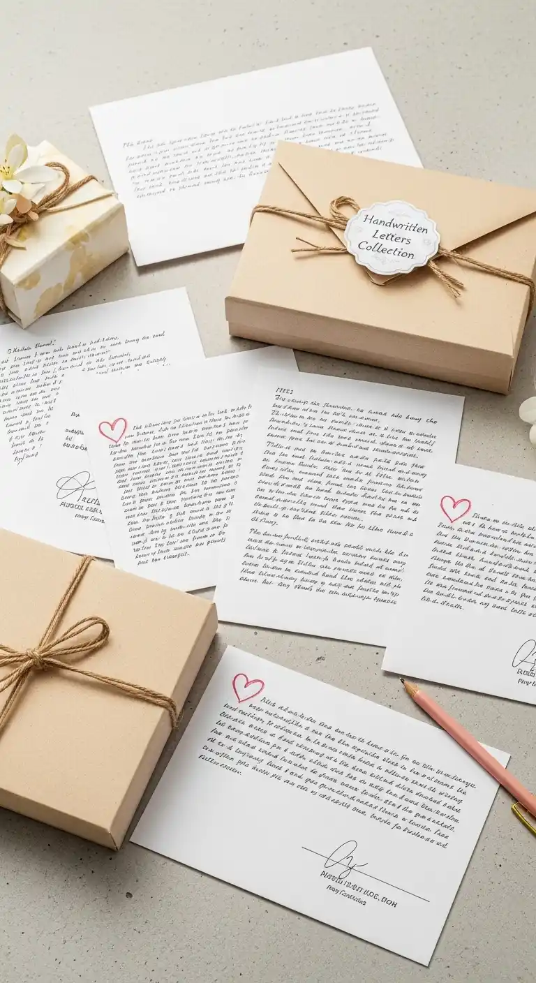 20 Creative Wedding Anniversary Gift Ideas 12 8. Handwritten Love Letters Collection