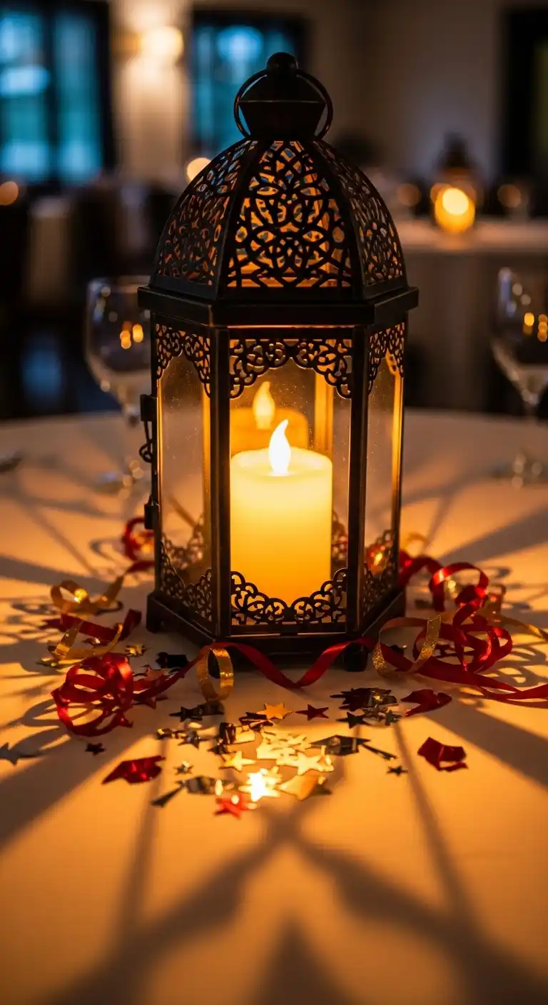 21 Stylish Graduation Party Table Centerpieces 12 8. Lantern Centerpieces