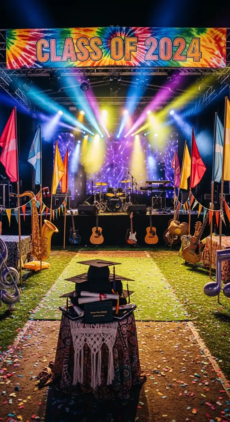 Graduation Party Themes: 15 Fun & Creative Ideas 12 8. Music Festival Theme