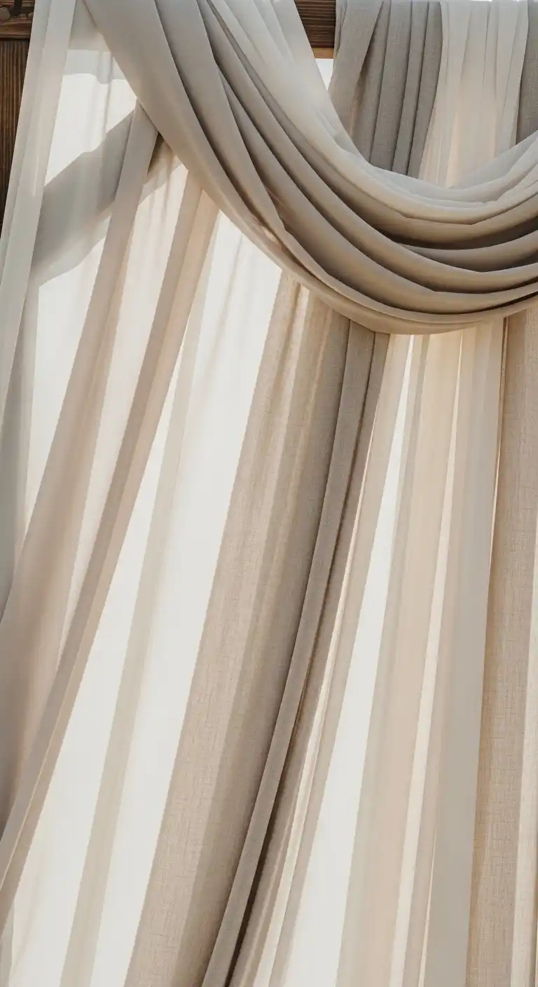 Neutral Wedding Ideas: 19 Elegant Inspirations 11 8. Soft Textiles and Draping
