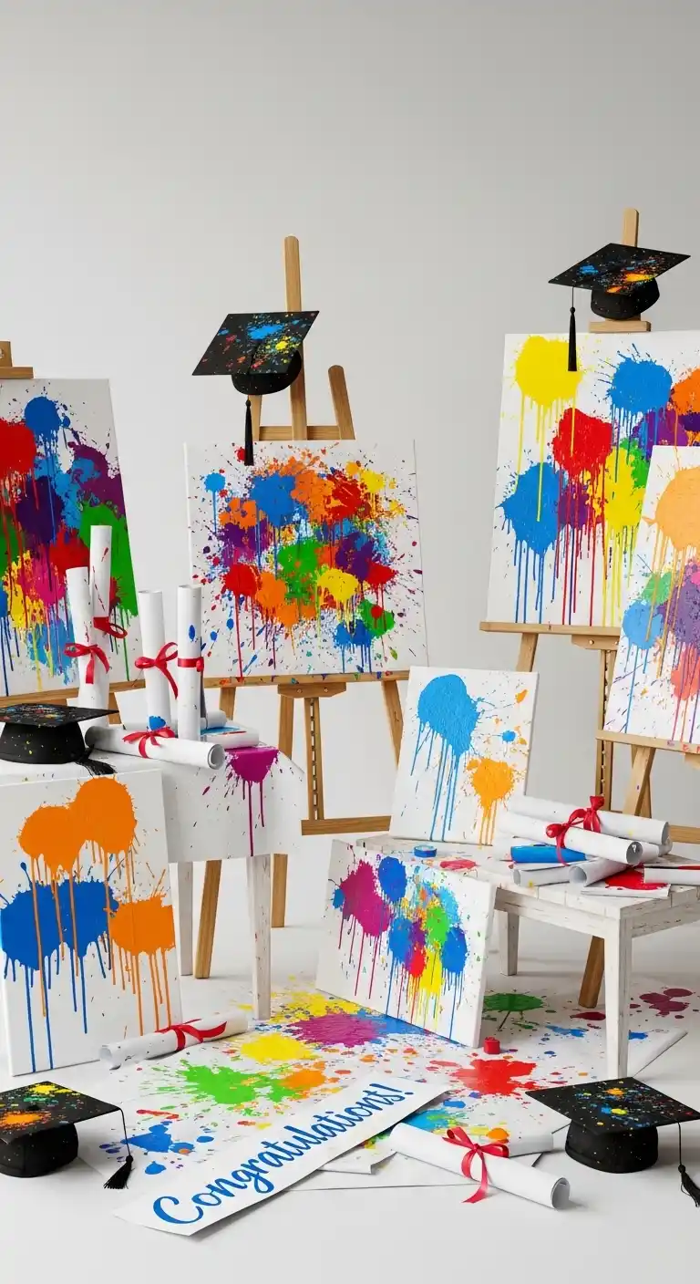 Graduation Party Themes: 15 Fun & Creative Ideas 13 9. Artistic or Creative Theme