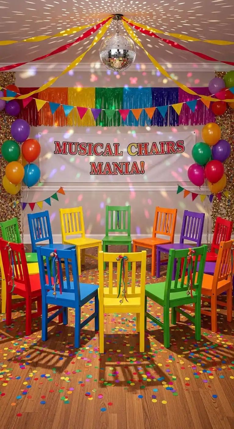21 Fun Birthday Party Activities for All Ages 12 9. Musical Chairs Twist