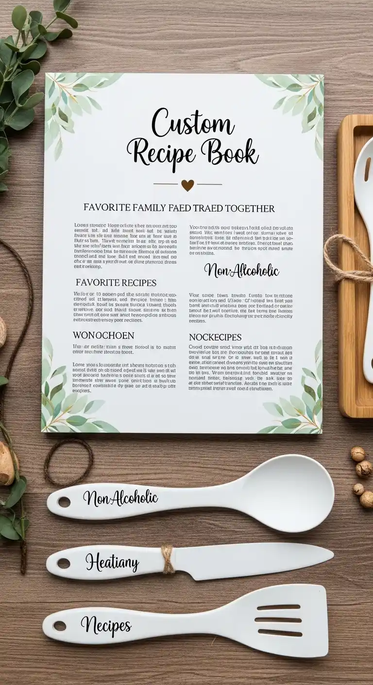 20 Creative Wedding Anniversary Gift Ideas 13 9. Personalized Recipe Book or Cooking Kit