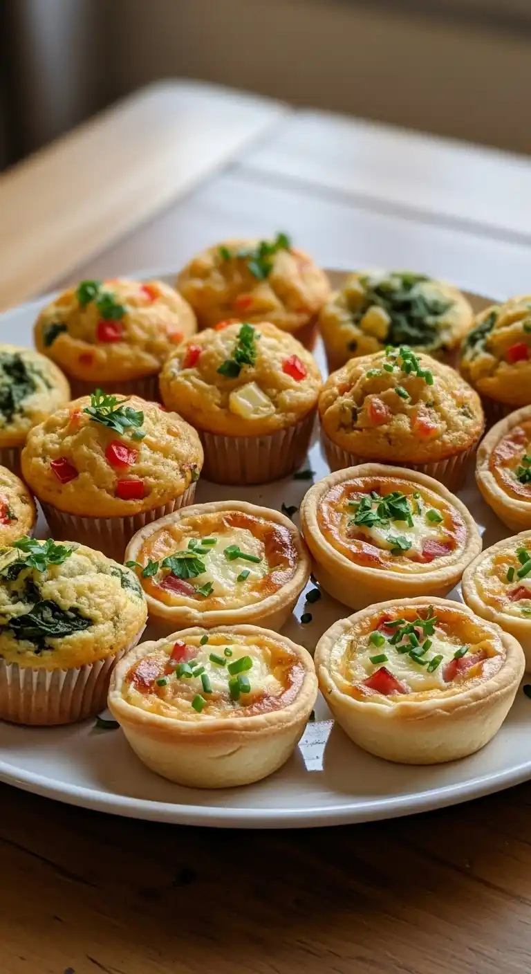 21 Birthday Party Meals That Wow Guests 13 9. Savory Muffins or Mini Quiches