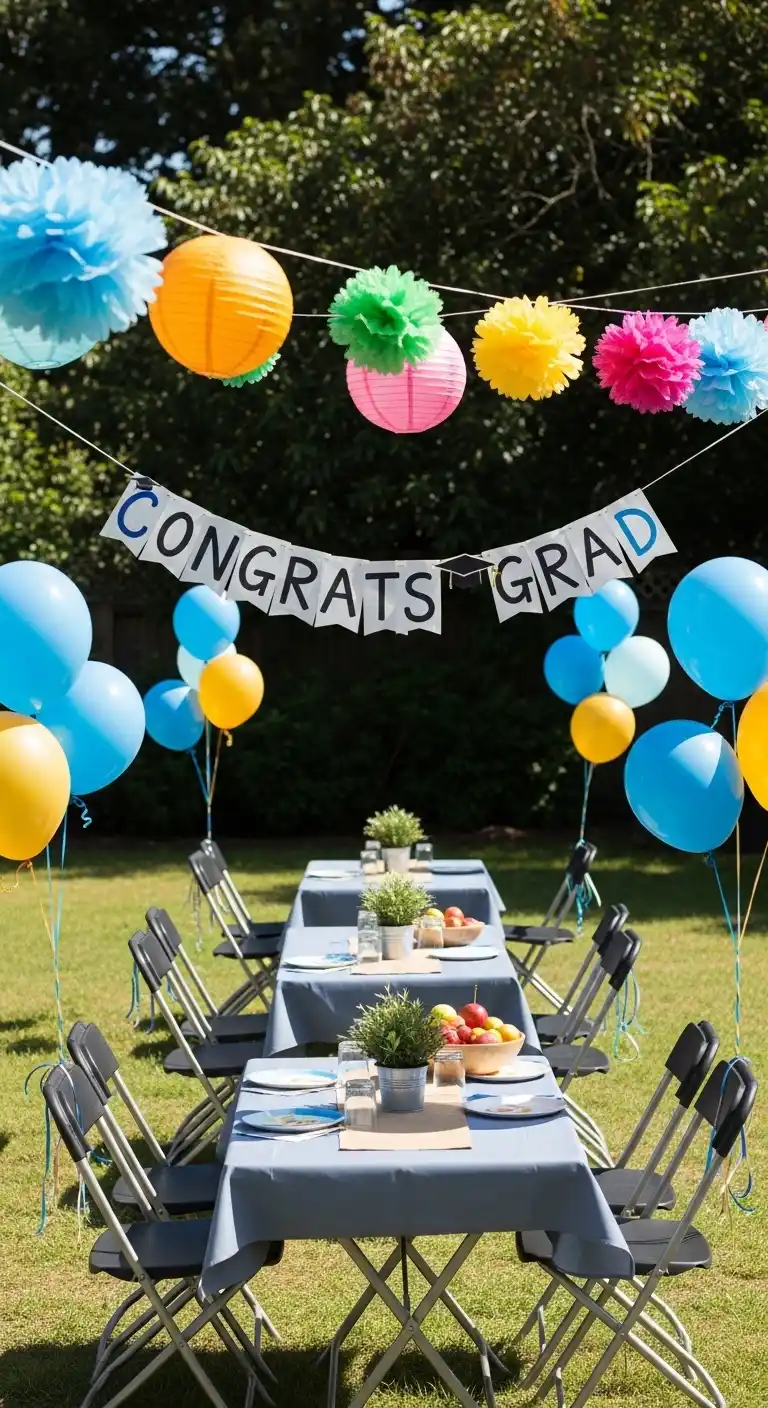 Graduation Party Outdoors: 20 Creative Ideas 4 Affordable Outdoor Graduation Tips