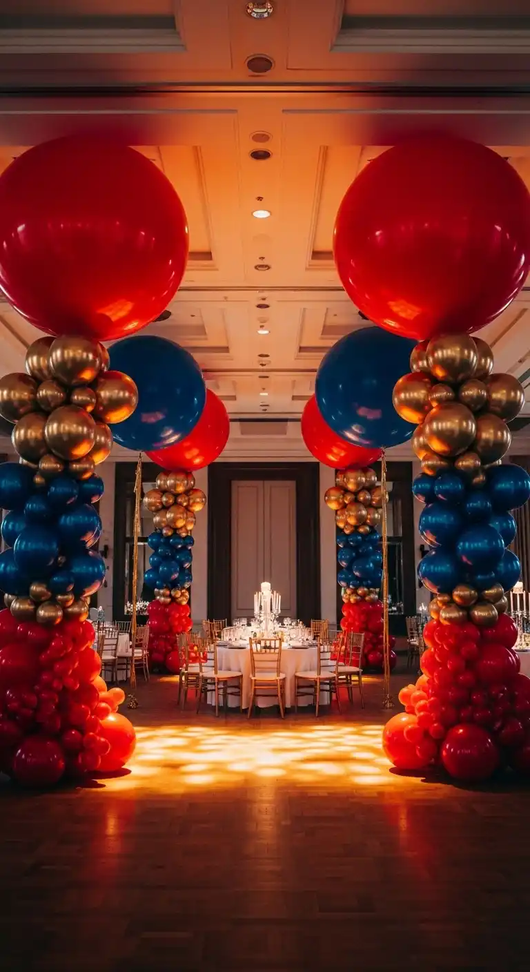 21 Stunning Birthday Party Balloon Decorations on a Budget 3 Birthday Party Balloon Decorations Make a Big Impact