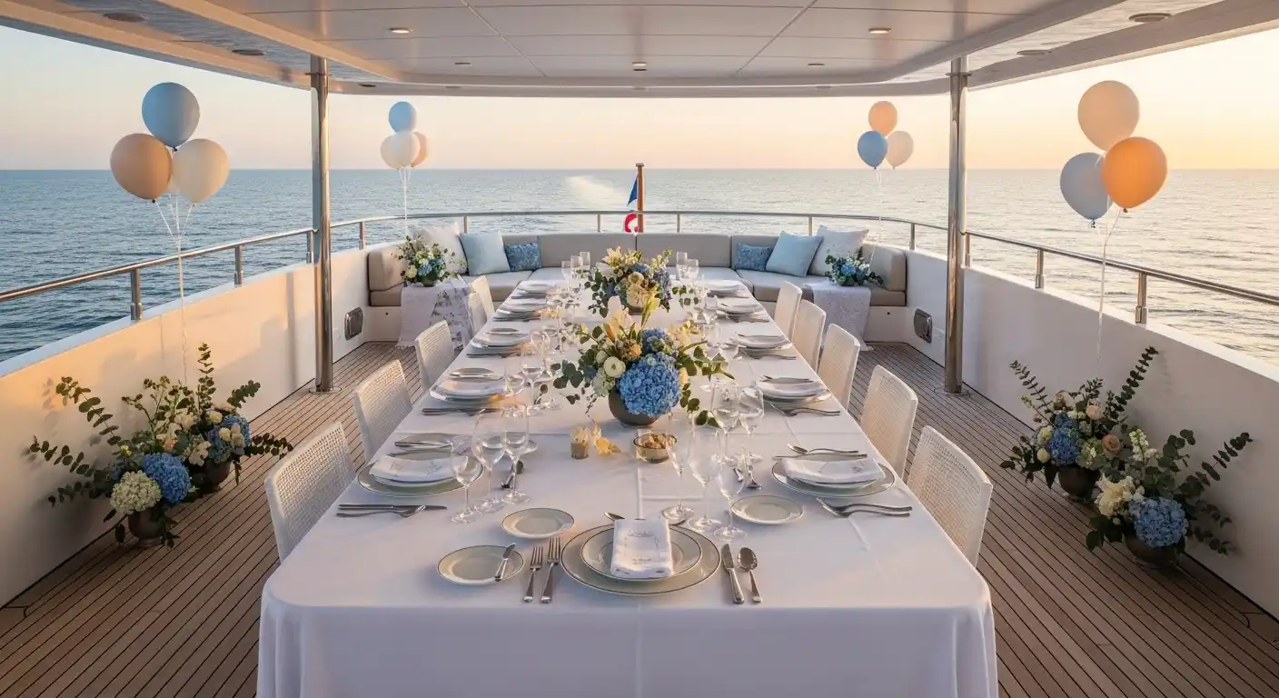 Birthday Party Yacht Ideas