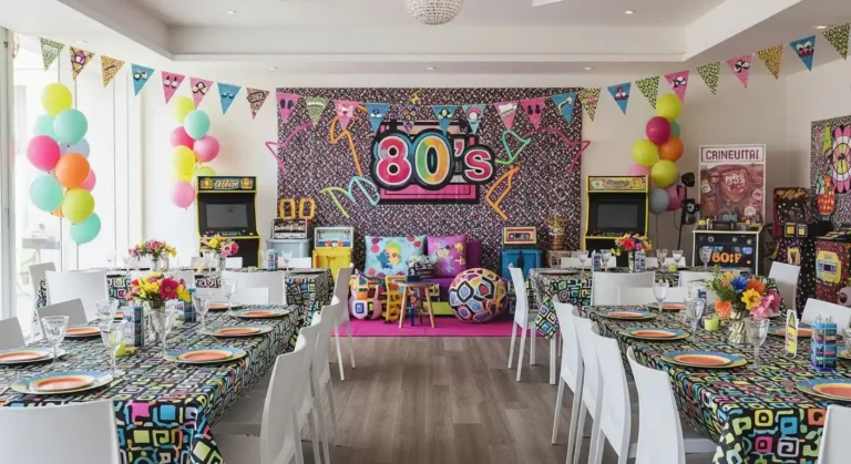 Bridal Shower 80s Theme Ideas