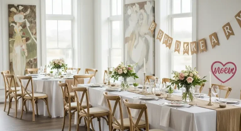 Bridal Shower Accessories Ideas