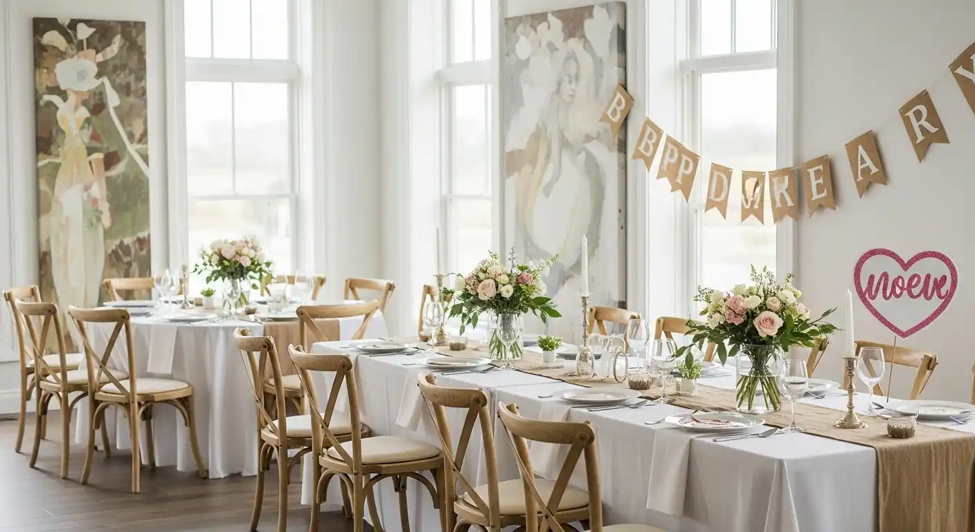 Bridal Shower Accessories Ideas