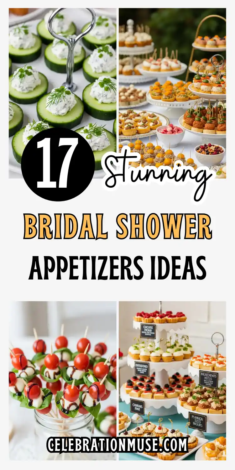 Bridal Shower Appetizers: 17 Easy & Elegant Ideas 2 Bridal Shower Appetizers