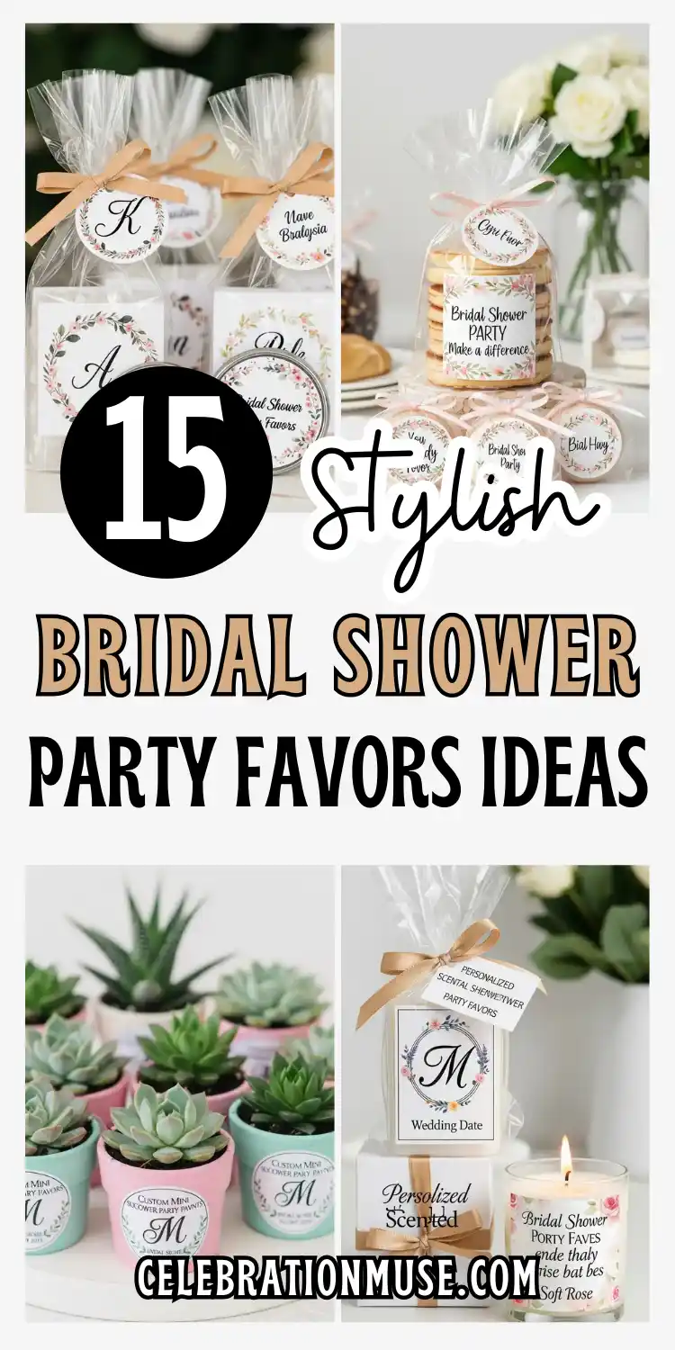 15 Cute Bridal Shower Party Favors to Try 2 Bridal Shower Party Favors