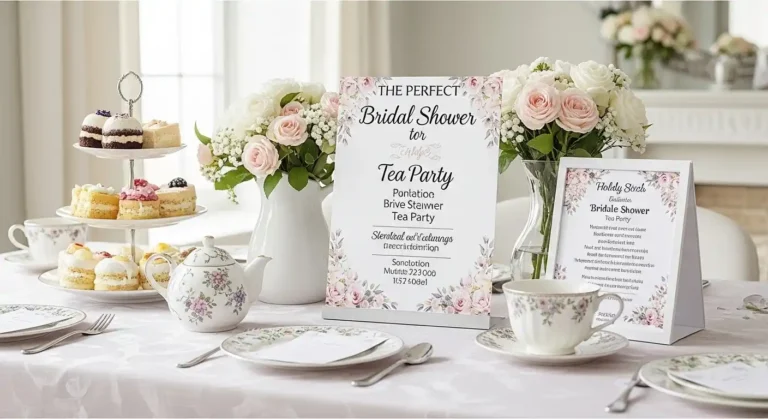 Bridal Shower Tea Party Ideas