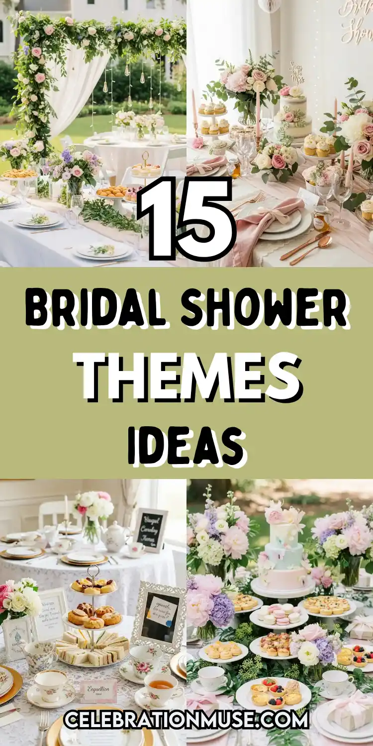 15 Charming Bridal Shower Themes You’ll Adore 2 Bridal Shower Themes