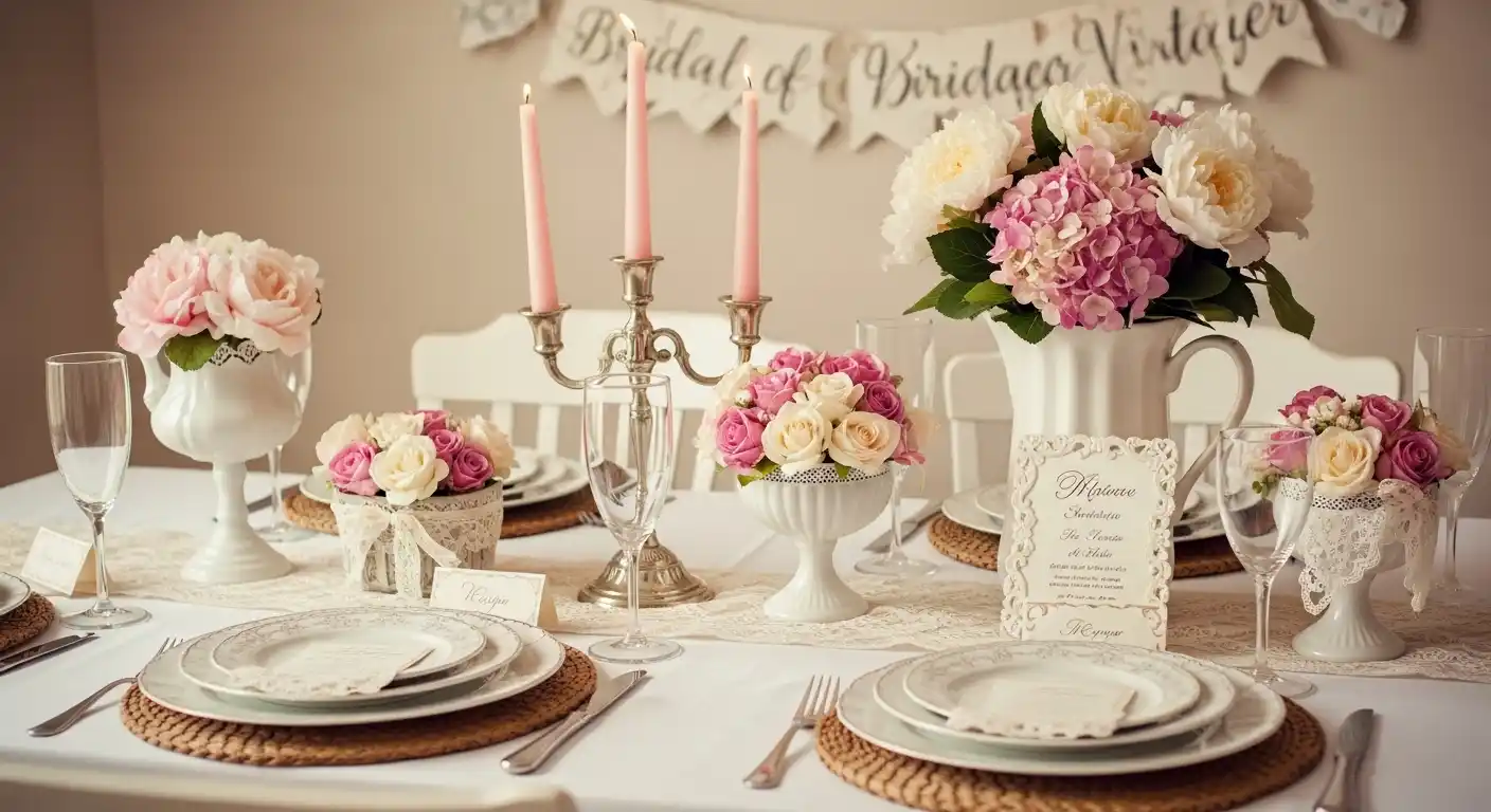 Bridal Shower Vintage Theme Ideas