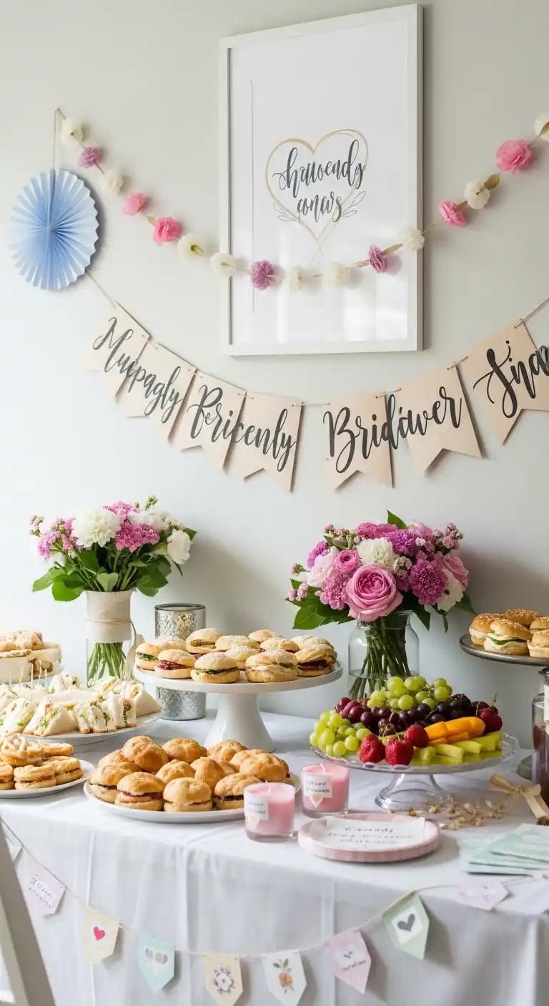 17 Lovely Bridal Shower at Home Ideas 4 Budget-Friendly Tips for a Home Bridal Shower