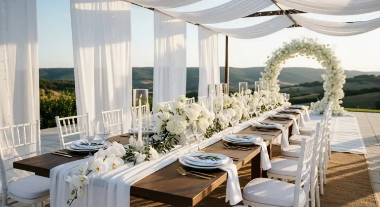 17 Classic White Wedding Ideas You’ll Always Love 9 Classic White Wedding Ideas