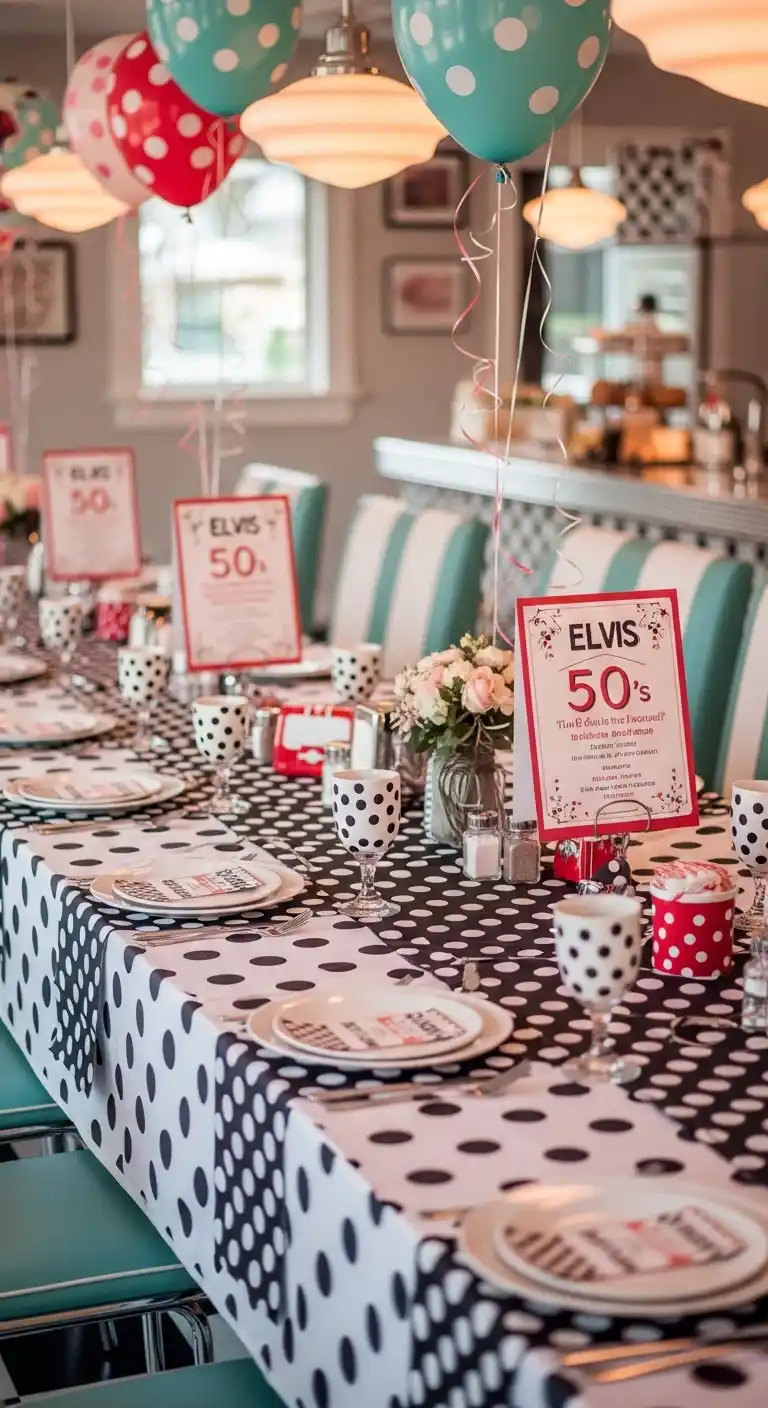 Easy Ways to Style a Bridal Shower 50s Theme 4 Essential Elements for a 1950s-Inspired Bridal Shower