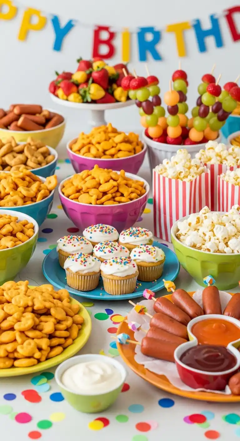 19 Fun Birthday Party Food Ideas Everyone Will Love 4 Fun and Easy Snacks for Birthday Parties