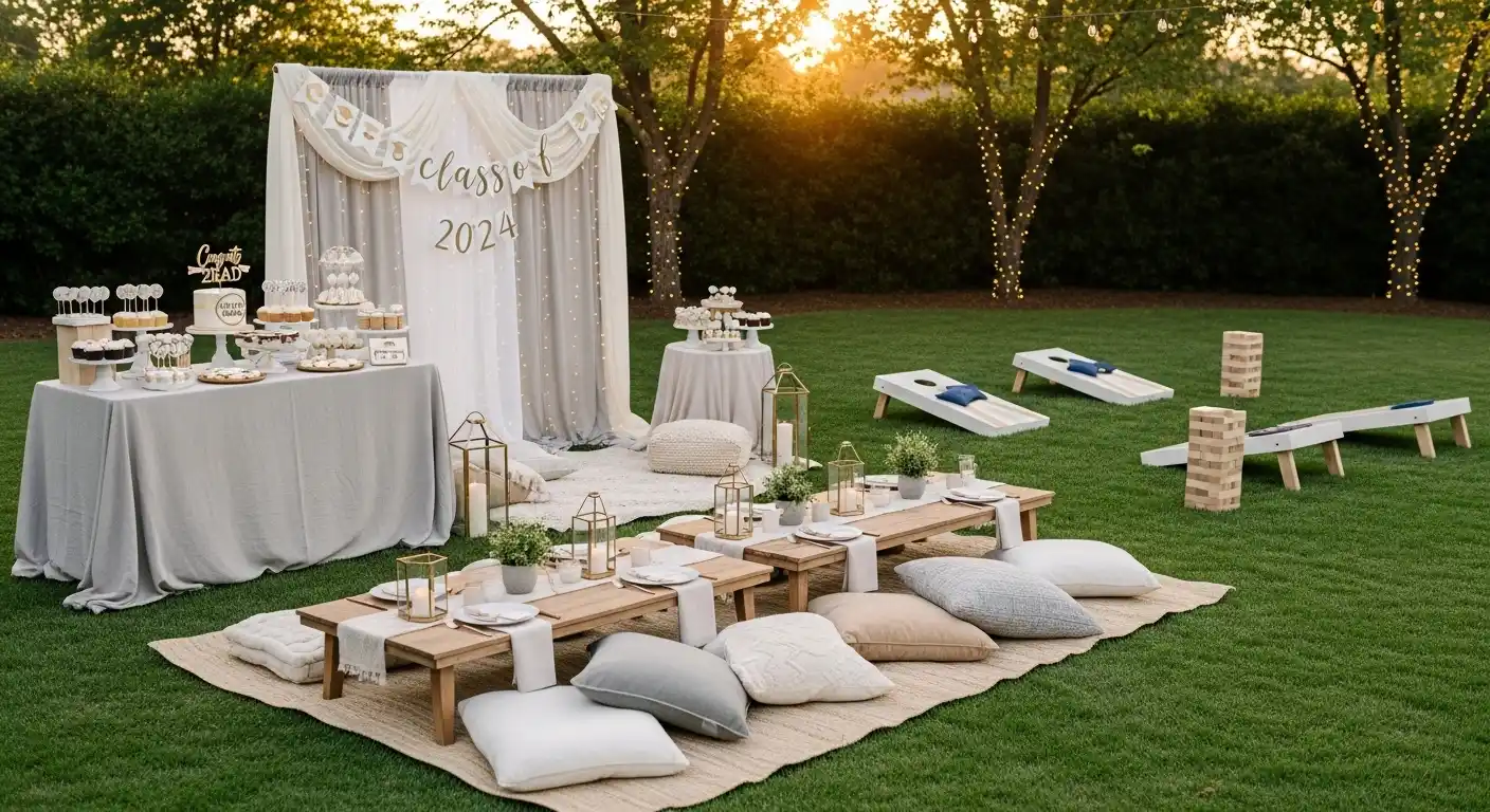 Graduation Party Outdoors: 20 Creative Ideas 1 Graduation Party Outdoor Ideas