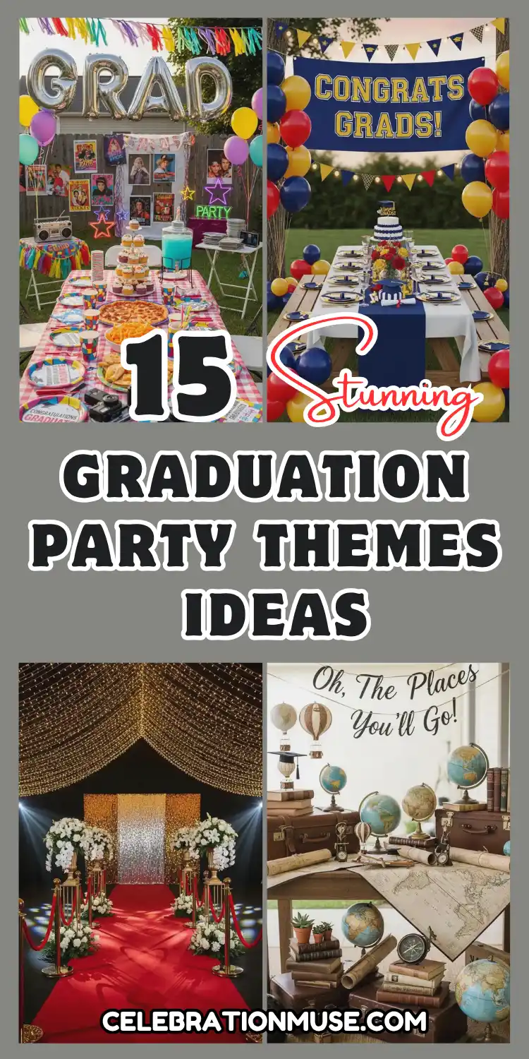 Graduation Party Themes: 15 Fun & Creative Ideas 2 Graduation Party Themes