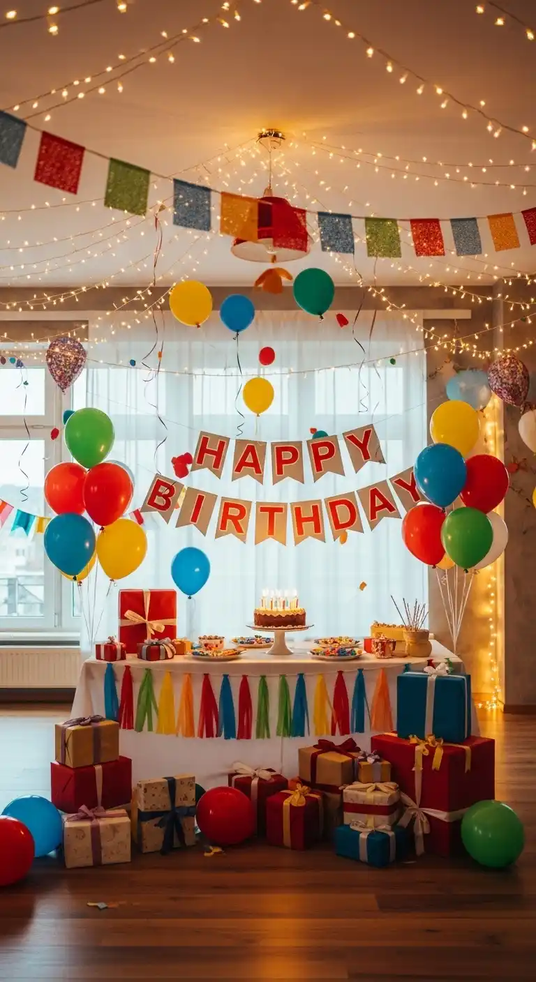 20 Birthday Party Decorations for a Stylish Celebration 3 How Birthday Decorations Shape the Party Mood