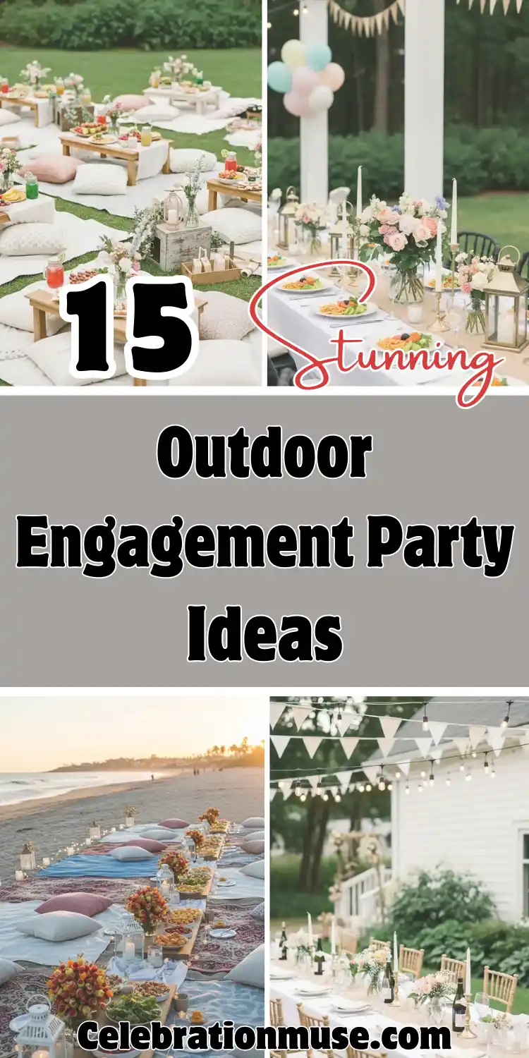 Outdoor Engagement Party Ideas for Every Style 2 Outdoor Engagement Party Ideas