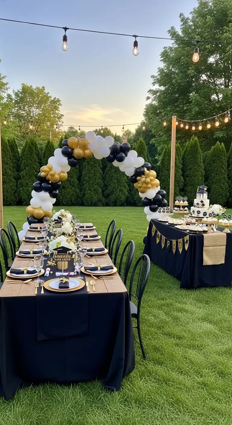 Graduation Party Outdoors: 20 Creative Ideas 3 Outdoor Graduation Party Ideas