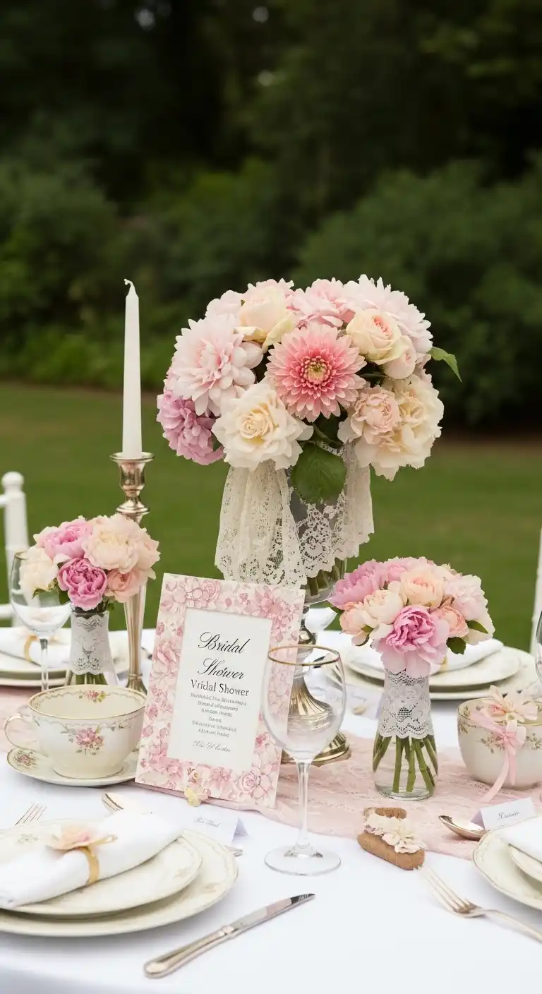 19 Charming Bridal Shower Vintage Theme 3 The Appeal of a Vintage Bridal Shower