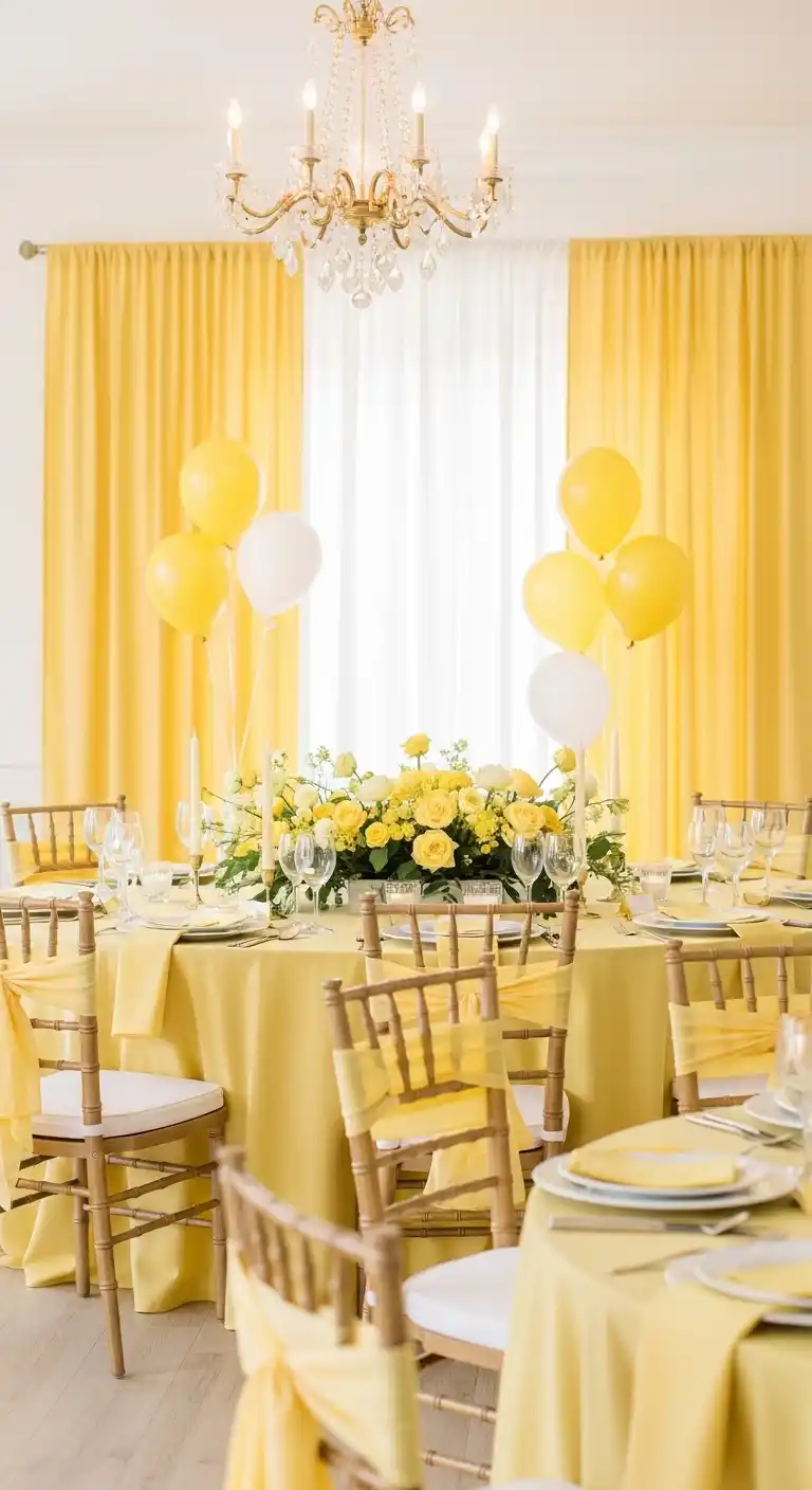 17 Yellow Bridal Shower Ideas for a Radiant Party 3 The Meaning of a Yellow Bridal Shower