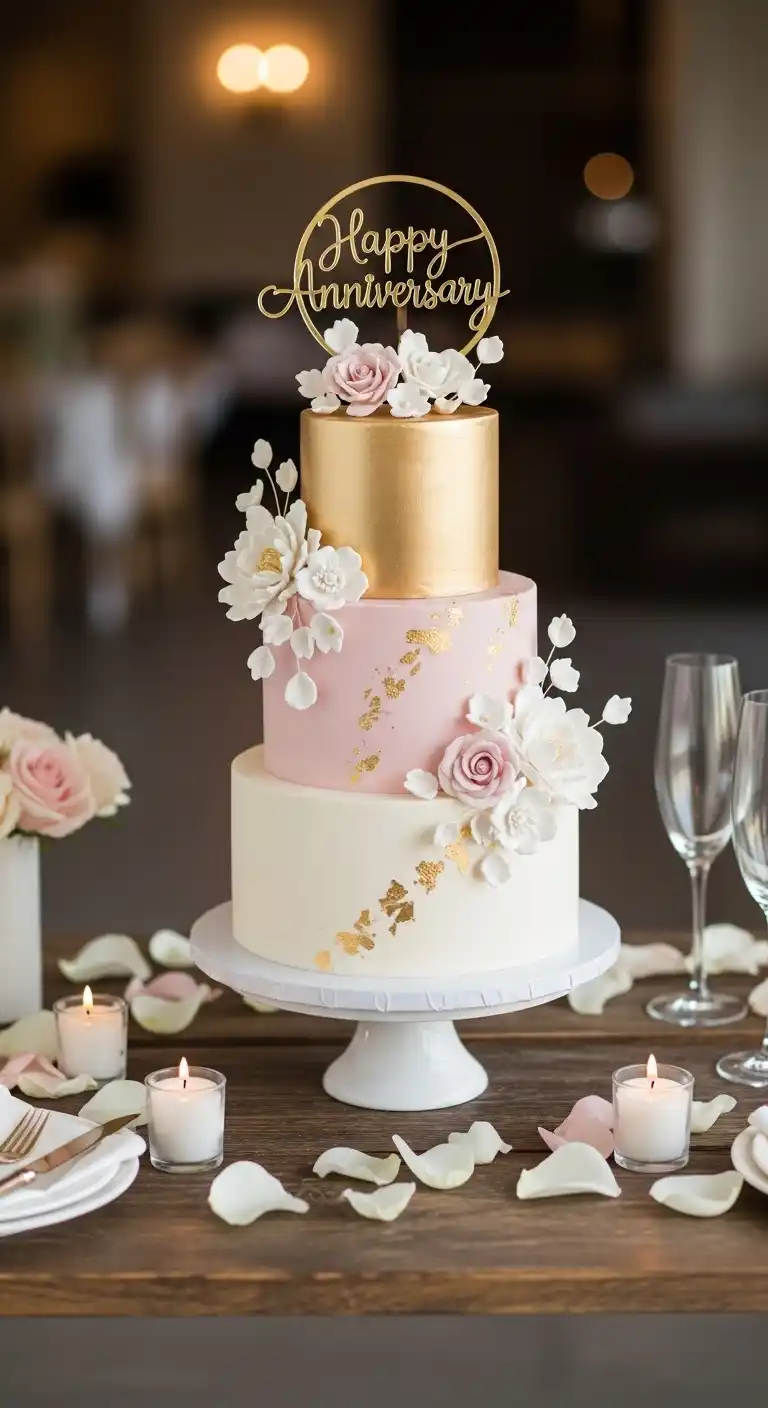 Wedding Anniversary Cake Designs for Every Style 3 the Perfect Wedding Anniversary Cake Design