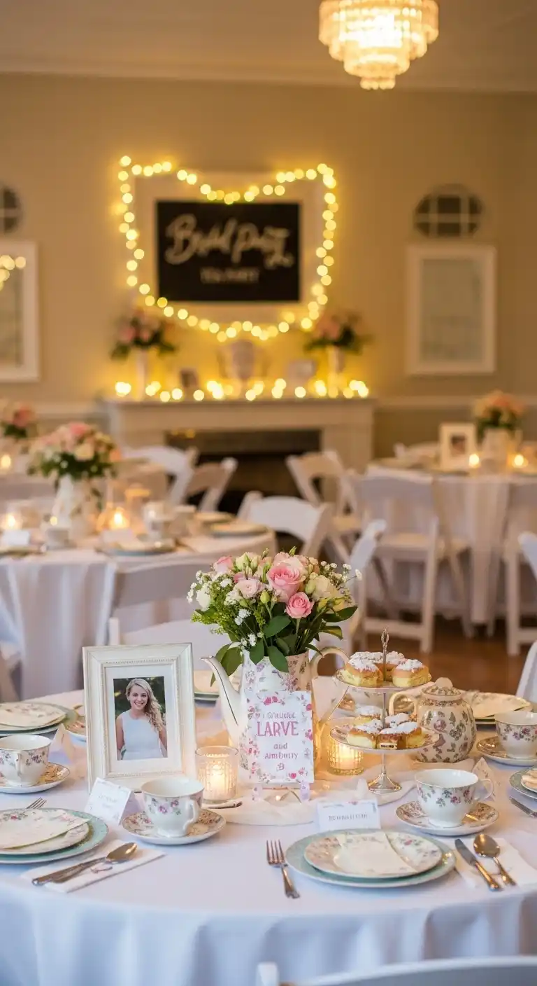 Bridal Shower Tea Party Looks That Delight 4 Unique Tea Party Decorations and Ambiance Tips