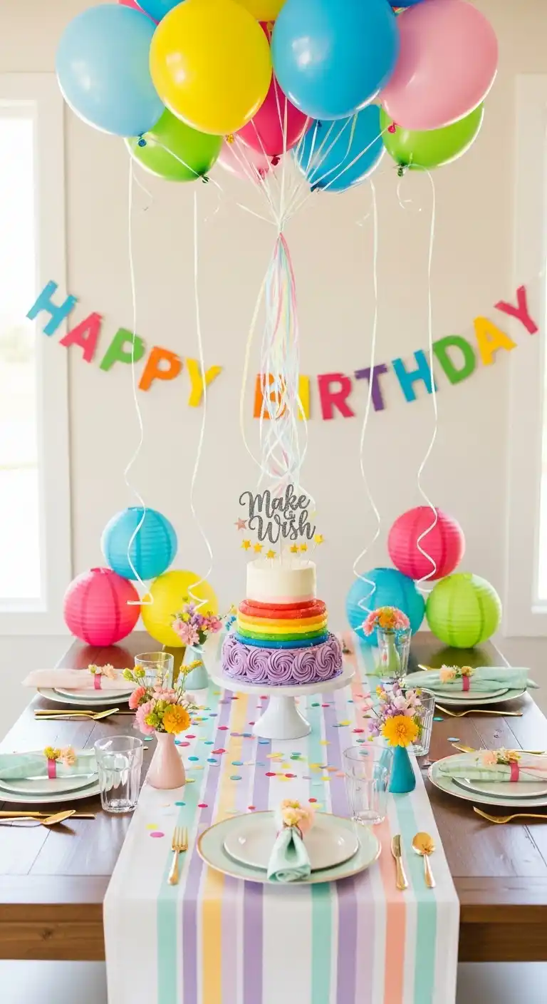 Birthday Party Color Schemes: 21 Fun & Festive Ideas 4 Ways to Use Colors in Birthday Party Decorations