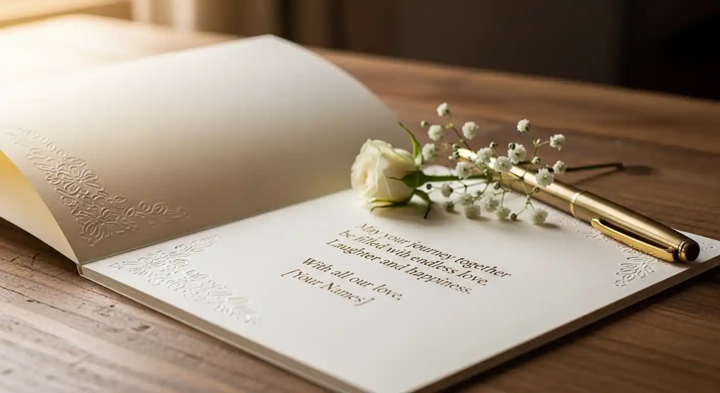 What to Write in a Wedding Card: A Complete Guide to Heartfelt Messages 1 What to Write in a Wedding Card
