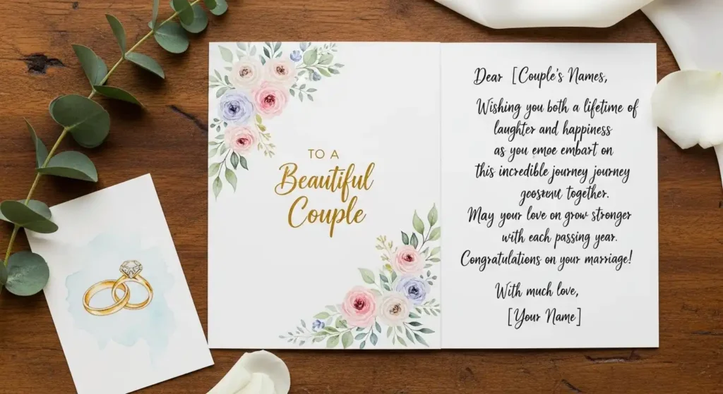 What to Write in a Wedding Card: A Complete Guide to Heartfelt Messages 2 What to Write in a Wedding Card