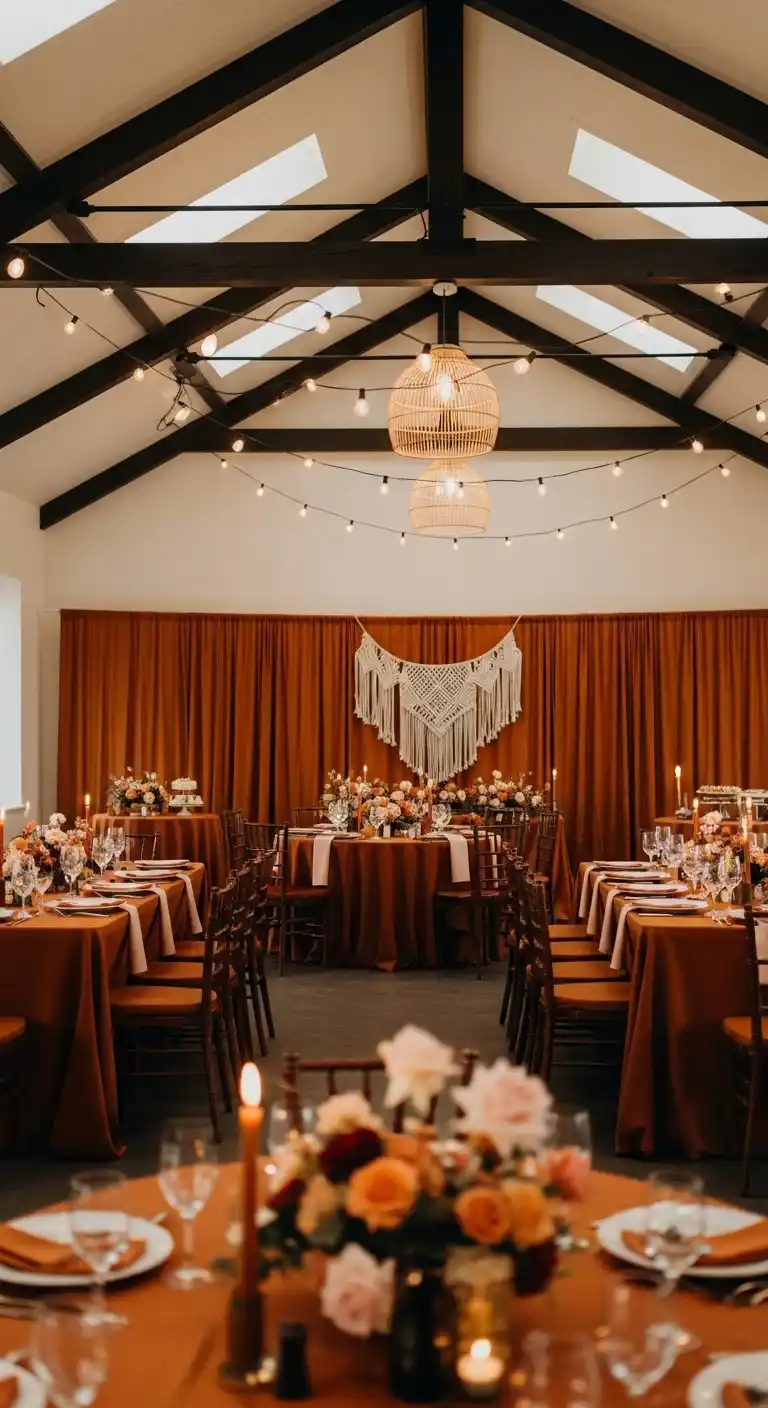 17 Stunning Burnt Orange Wedding Reception Ideas 3 Why Burnt Orange Works for Wedding Receptions